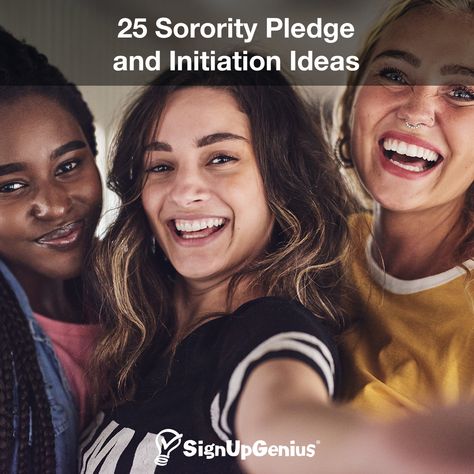 25 Sorority Pledge and Initiation Ideas Initiation Ideas Activities, Sorority Bonding Activities, Initiation Ideas, Scout Camping Activities, Sorority Activities, How To Makw, Sorority Initiation, Empowerment Activities, Professional Development Activities