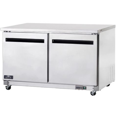 Stainless Steel, 3/8-HP, 15.5 Cubic Feet, 115v Undercounter Freezer, Undercounter Refrigerator, Arctic Air, Vault Doors, Hotel Supplies, Restaurant Supplies, Work Surface, Heating Element, Work Tops