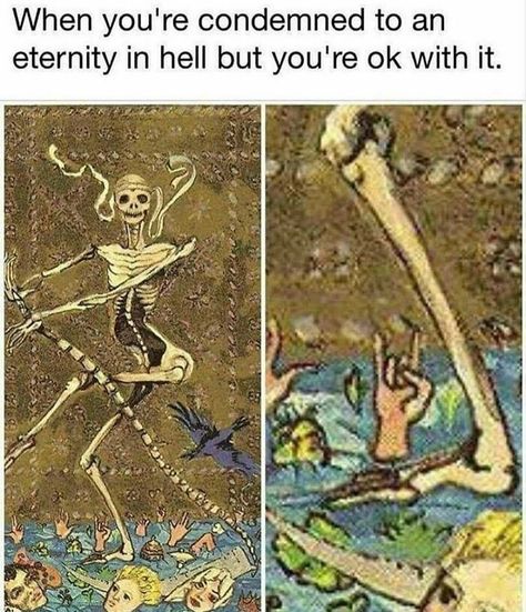 Medieval Memes, Art History Memes, Historical Humor, Funny Art History, Classical Art Memes, Medieval Paintings, History Jokes, 9gag Funny, Art Jokes