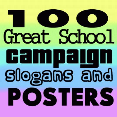 40 Funny Student Council Slogans, Ideas and Posters Student Leadership Posters, Slogans For Student Council, School Campaign Ideas, Slogan Design Ideas, School Campaign Posters, School Slogans, Homecoming Campaign, School Campaign, Student Council Campaign Posters