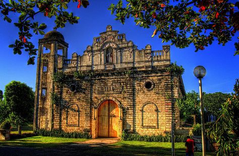 tangalan church1889 built. Tangalan, Aklan, Philippines Philippine Churches, Aklan Philippines, Sunday Morning Prayer, Philippine Travel, Philippines Travel, God The Father, Morning Prayers, I Thank You, Beautiful Country