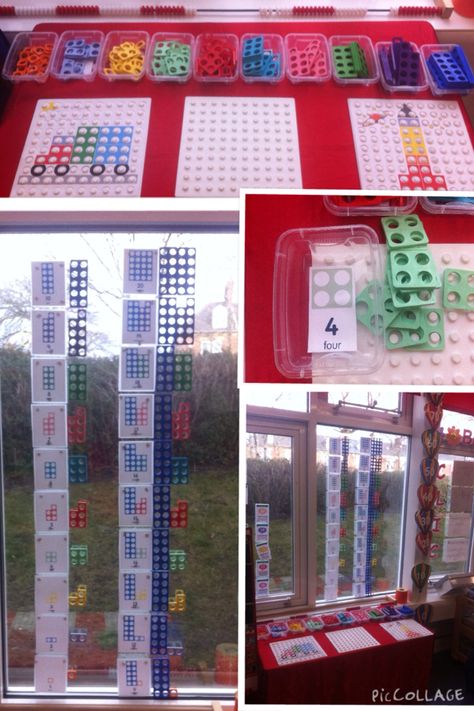 My new numicon display! Numicon Activities, Maths Classroom, Maths Working Wall, Maths Eyfs, Math Meeting, Maths Display, Early Years Maths, Daily 5 Math, Math Magic