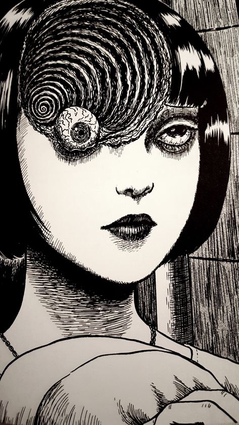 Azami Kurotani, Junji Ito, Hair, Anime