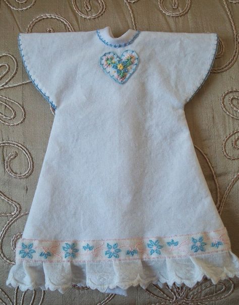 Angel Baby Gowns, Angel Baby Clothes, Angel Baby Patterns, Preemie Clothes, Angel Gowns, Angel Outfit, Gown Inspiration, Gown Pattern, Angel Dress