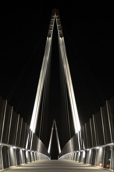 Mary Avenue Bridge in Cupertino, California Cupertino California, Steel Architecture, Bridge Over Troubled Water, Entertainment Sites, City Family, San Jose California, Home Of The Brave, Man Ray, Nature Trail