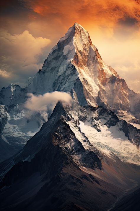 #mountain, #mountainslovers, #climbing Aesthetic Mountain Pictures, Mountain Reference, Dragon Scroll, Orange Mountains, Mountain Portrait, Mountain Scape, Best Landscape Photography, Mountains Photo, Mountain Vibes