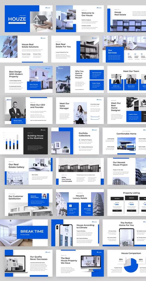 Real Estate PowerPoint Template. 30+ Slides. Real Estate Powerpoint Presentation, Corporate Powerpoint Template, Real Estate Presentation Design, Real Estate Brochure Design Layout, Real Estate Brochure Design, Business Portfolio Template, Sales Deck, Marketing Powerpoint, Presentation Slides Design