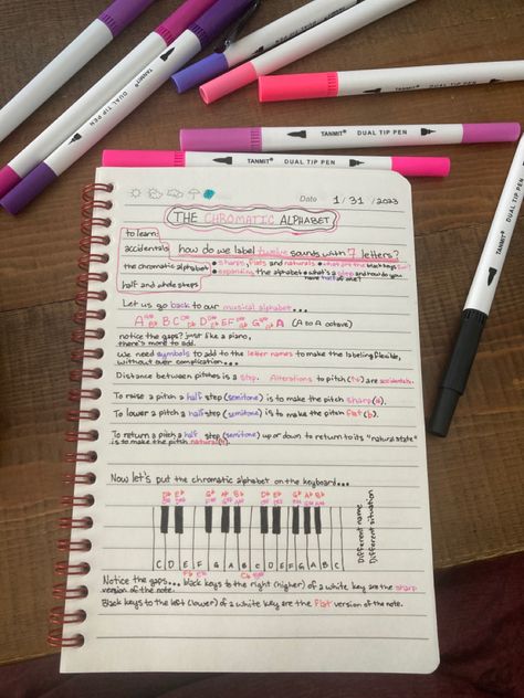 Ap Music Theory Aesthetic, Music Theory Study Notes, Music Students Aesthetic, Music Theory Notes Aesthetic, Learning Music Aesthetic, Music Study Notes, Learning An Instrument, Music Aesthetic Notes, Music Education Aesthetic