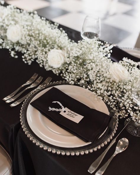 If you’re envisioning a modern black + white wedding, this one’s a must-see! Packed with inspiration, it showcases unique ways to elevate this timeless color palette. Pro tip: Experimenting with textures like pearls adds an extra layer of sophistication and style! 🤍🖤🫧⁠ •⁠ •⁠ Wed Society | Oklahoma FEATURED vendors:⁠ Wedding Planner: @velvet.honey.events⁠ Venue: @oklahomahof⁠ Photographer: @chandlerraephoto⁠ Dress: @houseofbridalok⁠ Florals: @deeflowersllc⁠ •⁠ •⁠ // Photo:⁠ @chandlerraephoto⁠ ... Black White And Pearls Wedding, Black And Pearl Wedding, Timeless Color Palette, Black White Wedding, Pro Tip, Pearl Wedding, Wedding Floral, Black Wedding, Rehearsal Dinner