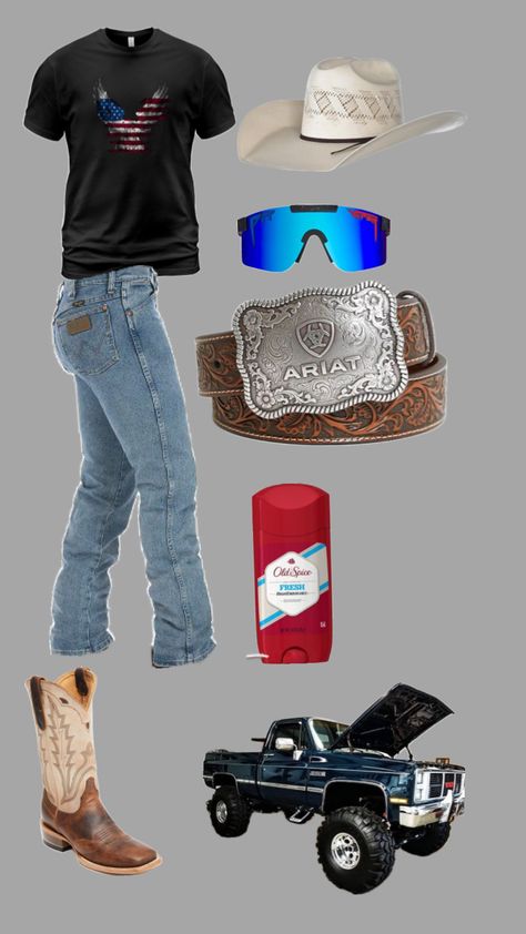 Country Outfit For Men, Country Boy Outfits Mens Fashion, Country Guy Outfits, Cowboy Fits, Country Outfits For Men, Country Boy Outfits, Cowboy Outfit For Men, Cowboy Outfit, Country Fits