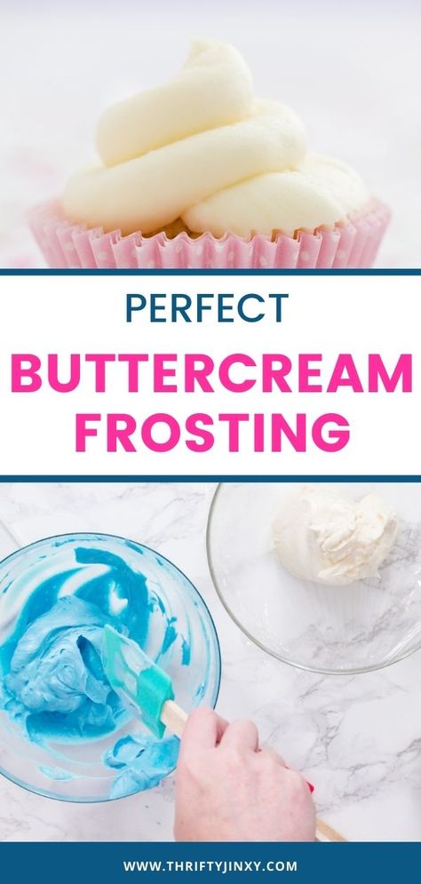 Best Icing For Cupcakes Not Too Sweet, Diy Icing Easy, How To Make Vanilla Icing, Easy Cupcake Frosting Recipe, Best Cupcake Icing, Easy Icing Recipe For Cupcakes, Diy Buttercream Frosting, How To Make Buttercream Frosting, Buttercream Icing Recipe For Cake