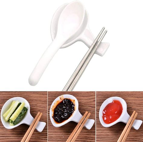 Chopstick Rest Ceramics, Ceramic Chopsticks, Spoon Holder Ceramic, Holding Chopsticks, Spoon Fork Knife, Knife Stand, Knife Rest, Clay Keychain, Ceramic Knife