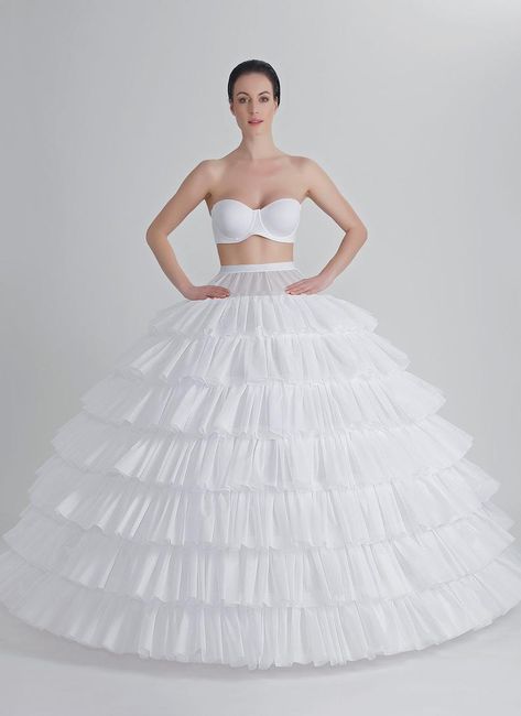 Lightweight multi layer petticoat for a ball gown.
Made with crinoline fabric and bones.
It can be ordered in white, ivory, black. Crinoline Wedding Dress, Crinoline Fabric, Wedding Ball Gown Dresses, Wedding Dress Petticoat, Puffy Wedding Dresses, Wedding Ball Gown, Ball Gown Dress, Wedding Veils Lace, Bridal Ball Gown