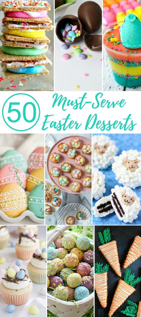 Easter Themed Desserts, Dessert Images, Yummy Easter Desserts, Easter Sweet Treats, Easter Deserts, Easter Party Food, Easy Easter Treats, Easter Appetizers, Easter Snacks