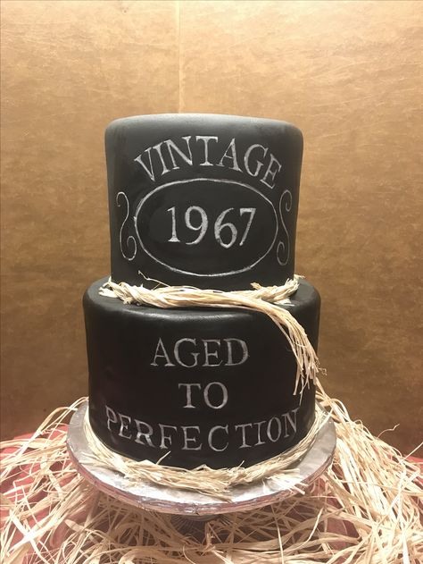 Hand painted birthday cake  #sugarandspice 85th Birthday Cake Men, 80th Birthday Cake Ideas, 50th Birthday Cake Ideas, Painted Birthday Cake, 50th Birthday Cake Designs, 50th Birthday Cake Images, 50th Birthday Cakes For Men, 50 Cake, 80th Birthday Cake