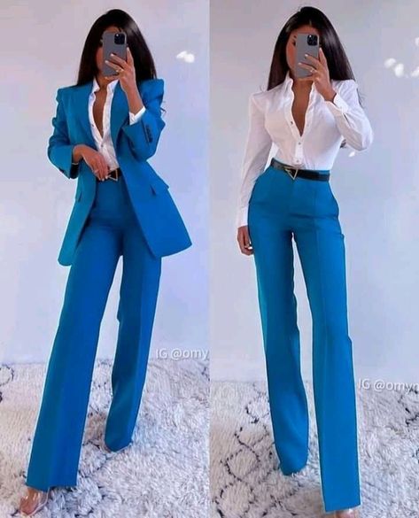 Chique Outfit, Fashionable Work Outfit, Professional Outfits Women, Chique Outfits, Business Outfits Women, Stylish Work Attire, Business Casual Outfits For Work, Woman Suit Fashion, Classy Work Outfits