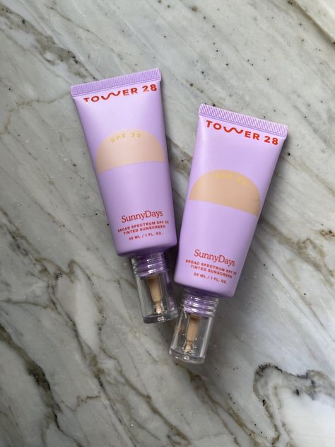 Tower 28 Foundation, Tower 28 Skin Tint, Makeup Inventory, Lola Makeup, Sephora Wishlist, Sunscreen Foundation, Tinted Mineral Sunscreen, Tower 28 Beauty, Makeup Pinterest