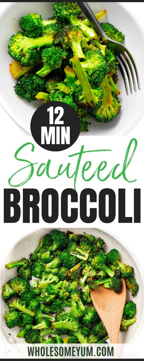 Broccoli Easy Recipe, Eggplant Sauteed, Kale Sauteed, Healthy Veggie Recipes, Asparagus Sauteed, Amazing Smoothies, Sauteed Broccoli, Veggies Roasted, Sauteed Eggplant