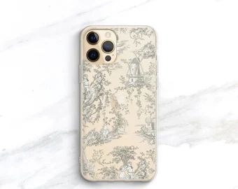 JoyMerrymanStore - Etsy Bulgaria Amazon Phone Cases, Chic Phone Case, Gold Phone Case, Girly Iphone Case, Disney Phone Cases, Toile Pattern, Iphone Colors, Creatures Of Comfort, Golden Logo