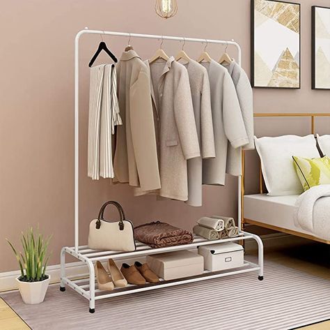 Industrial Clothing Rack, Heavy Duty Storage Shelves, Coat Rail, Hanging Clothes Rail, Metal Clothes Rack, Hanging Clothes Racks, Clothes Stand, Garment Rack, Metal Clothing