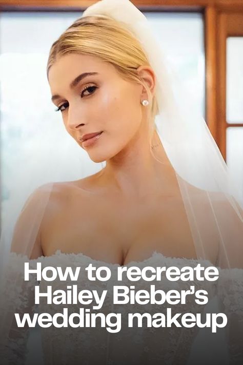 Hailey Baldwin Wedding Makeup, Haley Bieber Wedding Makeup, Hailey Bieber Bridal Makeup, Hailey Bieber Wedding Nails, Hailey Bieber Wedding Makeup, Hailey Bieber Wedding Hair, Makeup Tutorial Products, Hailey Baldwin Makeup, Hailey Bieber Makeup