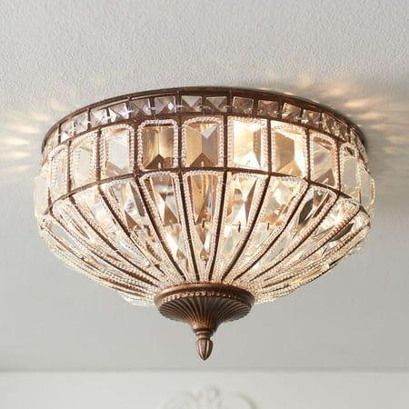 Ceiling Light Flush Mount, Traditional Ceiling Lights, Vintage Ceiling Light, Crystal Light Fixture, Vintage Ceiling Lights, Vintage Ceiling, Crystal Ceiling Light, Flushmount Ceiling Lights, Ceiling Light Design