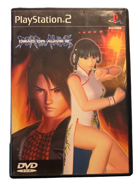 PS2 DEAD OR ALIVE 2 Japanese NTSC-J 2000s Games, Alive Aesthetic, Animation Images, Game Posters, Dead Or Alive 5, Ninja Gaiden, Promotional Poster, Playstation 1, Xbox Console