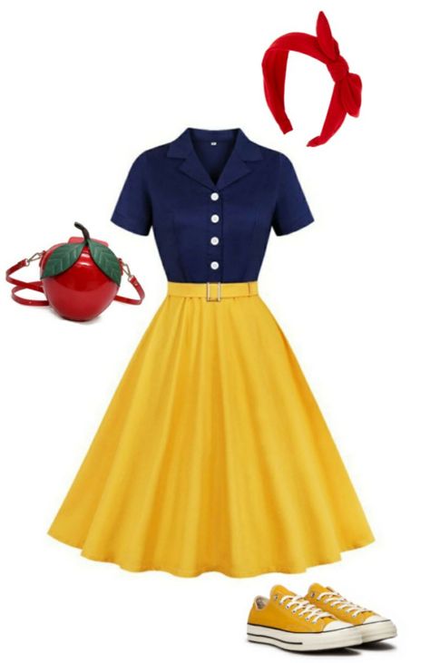 Disney Inspired Dresses Casual, Disney Princess Outfits For Disney World, Disney Princesses Inspired Outfits, Disneyland Dapper Day Outfits, Disney Party Outfits Women, Princess Inspired Outfits Casual, Disney Inspired Outfits Casual, Disney Character Outfit Ideas, Disney Outfits Princess