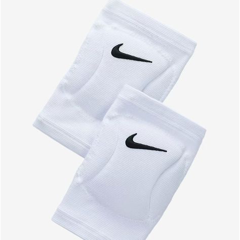 Nike Knee Pads White Knee Pads Volleyball, White Knee Pads, Nike Knee Pads, Volleyball Ideas, Drawing Utensils, Basic Accessories, Short Branco, Nike Volleyball, Volleyball Gear