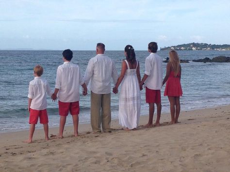 5 Tips for Blending Families With Children at Second Weddings ... Second Wedding Ideas, Blending Families, Blended Family Wedding, Night Wedding Photos, Beach Wedding Centerpieces, Beach Theme Wedding Invitations, Family Wedding Photos, Second Wedding, Beach Wedding Flowers