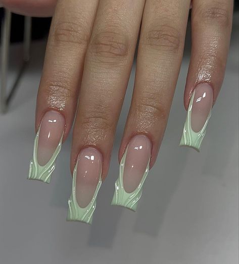 Glamour Nails, Unique Acrylic Nails, Nail Styles, Square Acrylic Nails, Nail Art Ideas, Fire Nails, Beautiful Nail Art, Pretty Acrylic Nails, Chic Nails