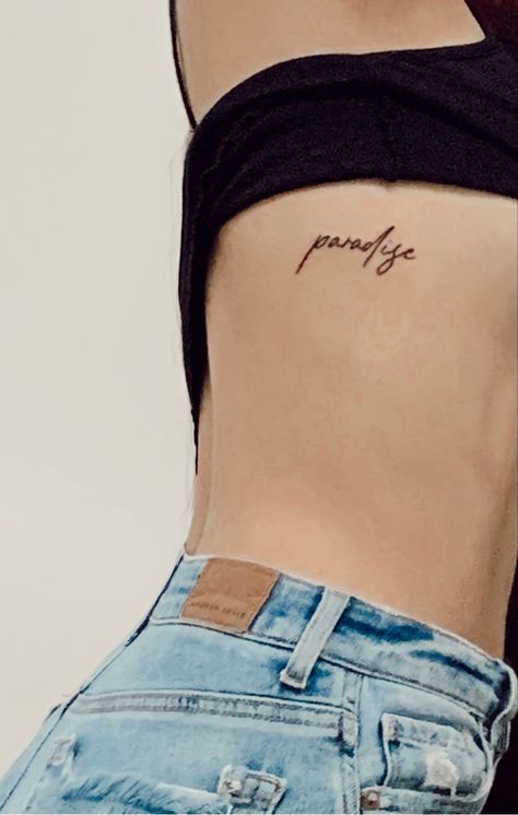 Honeymoon Tattoo Lana Del Rey, Nfr Tattoo Lana Del Rey, Paradise Tattoo Lana Del Rey, Lana Del Rey Paradise Tattoo, Nfr Tattoo, Paradise Tattoo Word, Lana Del Ray Tattoo, Ultraviolence Tattoo, Lana Del Rey Tattoo Ideas