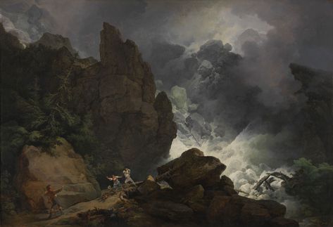 dark academia aesthetic | Tumblr Famous Landscape Paintings, Thomas Moran, Joseph Mallord William Turner, Gustave Dore, Caspar David Friedrich, Tate Gallery, William Turner, The Alps, A4 Poster