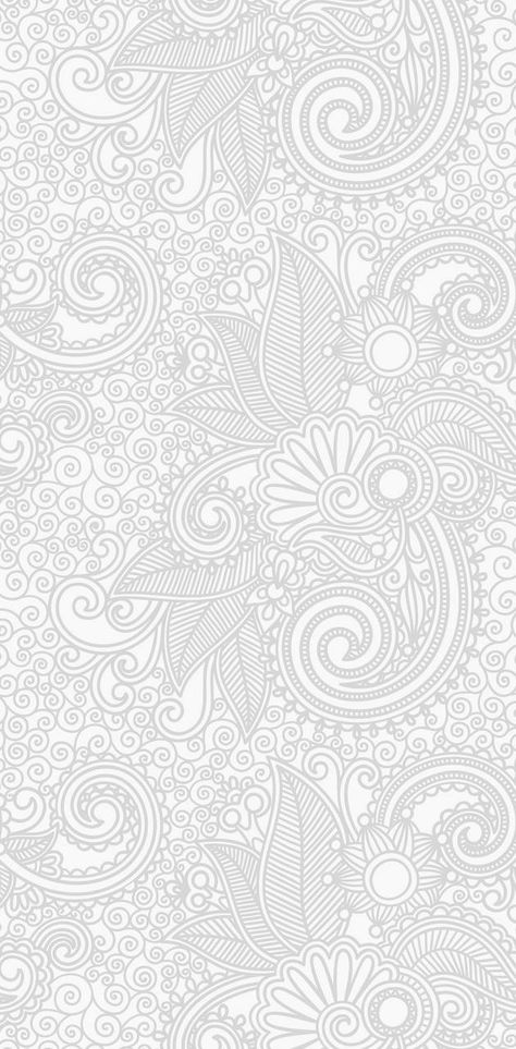 White Phone Wallpaper, White Pattern Wallpaper, Mandala Wallpaper, Cute Mobile Wallpapers, Whatsapp Wallpaper, Wallpaper Cute, Poster Background Design, Smartphone Wallpaper, Graphic Design Pattern