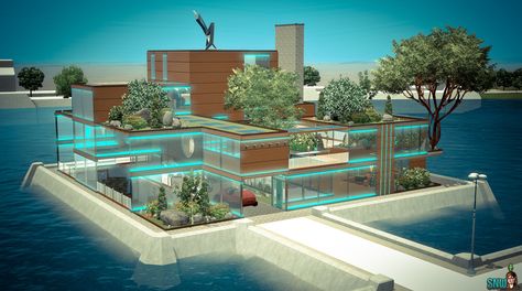 Futuristic Mid-Century Modern http://www.simsnetwork.com/downloads/the-sims-3/lots/futuristic-mid-century-modern #Sims #TheSims #TheSims3 #TheSims3IntoTheFuture #Architecture #mid-century #midcentury #midcenturymodern #midmod #50s #60s #SimsNetwork #SimsNetwerk #Sims3Houses #DeSims #DeSims3 #DeSims3VooruitInDeTijd #snwgames #SNW Sims Futuristic House, Futuristic House, Duplex Floor Plans, Urban Design Plan, House Pictures, Sims Ideas, Sims Building, Modern Style Homes, Sims 4 Build