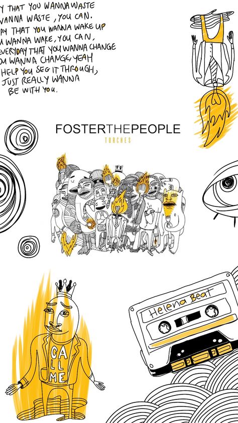 Wallpaper of Foster the people Foster The People Poster, Foster The People Tattoo, People Wallpaper, Mark Foster, Foster The People, Rock N Roll Art, Living Room Poster, Cage The Elephant, Band Wallpapers