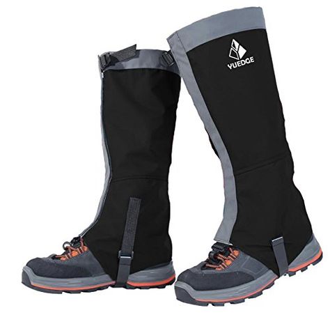 Waterproof Snow Leg Gaiters - YUEDGE Lightweight Waterpro... https://www.amazon.ca/dp/B06XW8SQ76/ref=cm_sw_r_pi_dp_U_x_mnilAbYBG2H29 Men's Gaiters, Hiking Gaiters, Cycling Legs, Snake Shoes, Leg Gaiters, Boots And Leggings, Nylon Leggings, Waterproof Snow Boots, Hunting Boots