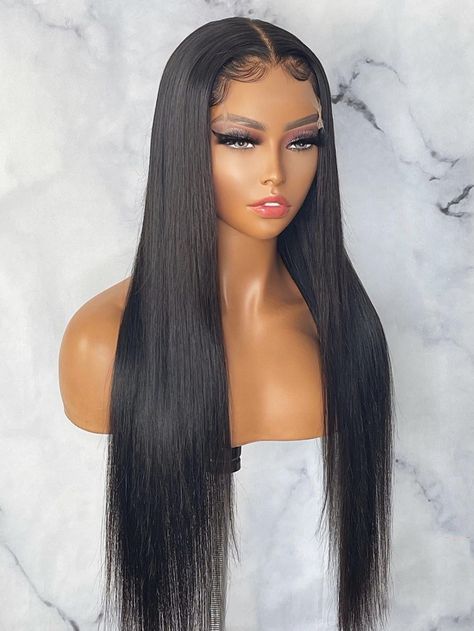 Cheap Human Hair Wigs, Human Lace Wigs, Frontal Wig Hairstyles, Long Human Hair Wigs, Human Wigs, Cheap Human Hair, Straight Lace Front Wigs, African Braids Hairstyles, Front Lace Wigs Human Hair