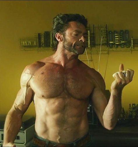 Hugh Jackman Muscles, Superhero Physique, Hugh Jackman Shirtless, Hugh Jackman Images, Hugh Jackman Wolverine, Logan Wolverine Hugh Jackman, Logan Howlett, James Howlett, Wolverine Hugh Jackman