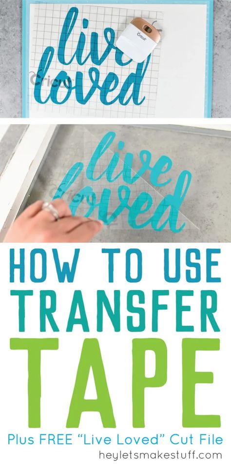 Transfer Tape For Vinyl, Adhesive Vinyl Projects, How To Use Cricut, Cricut Mat, Cricut Expression, Cricut Explore Air 2, Cricut Projects Beginner, Cricut Explore Air, Cricut Craft Room