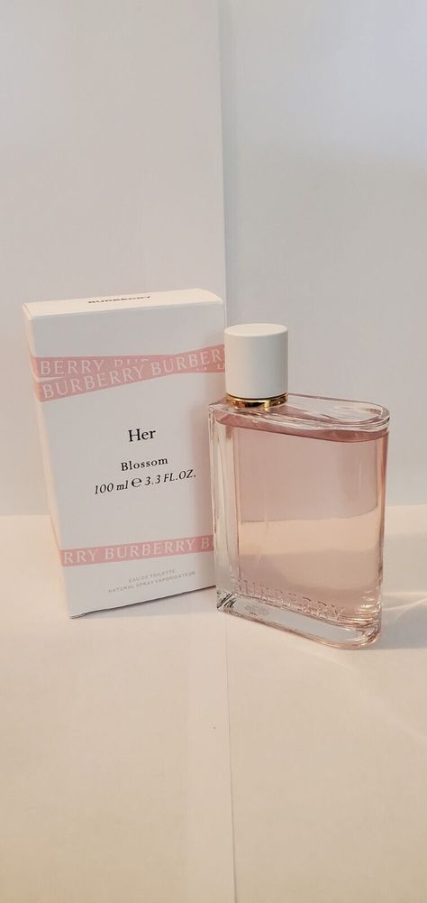 Burrbery Perfume Her, Burrbery Parfume, Burberry Blossom, Burberry Her Perfume, Burberry Her Blossom, Perfume Burberry, Perfume Ideas, Burberry Her, Burberry Perfume