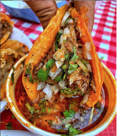 Birria Tacos Consome QuesaBirria | Authentic Mexican Flavors Red Tacos, Consomme Recipe, Mexican Sauce Recipes, Beef Birria, Authentic Mexican Recipes, Birria Tacos, Clam Recipes, Food Babe, Taco Recipes