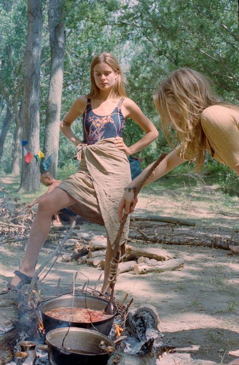 Fearless and free, tender yet fierce: a photographic ode to summer, friendship and women in the wilderness — The Calvert Journal Divine Feminine Friendships, Natural Woman Aesthetic, Themyscira Amazons, Dreamy Moodboard, Wild Woman Aesthetic, Free Woman Aesthetic, Female Friendship Aesthetic, Feral Woman, Louis Aesthetic