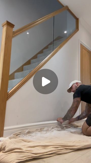 Jon Lewis on Instagram: "Wait for the end result ���🔥 Follow @j.lewiscarpentry   6 drawer under stair storage in oak.  #oak #stairs #understairstorage #beforeandafter #transformation #howto #fyp #storagegoals #homedecor #glass #reeloftheday #carpentrskills #woodworkingskills" Under Steps Storage, Stairs Storage Drawers, Under Stairs Drawers, Office Under Stairs, Understair Storage, Under Stair Storage, Under Stair, Oak Stairs, Packing Hacks Clothes