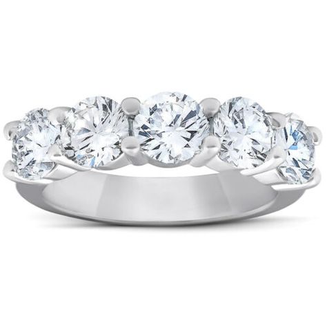 https://jewelleryrings.co.uk/ Find many great new & used options and get the best deals for 2 3/4 Ct Five Stone Diamond Wedding Ring 14k White Gold at the best online prices at eBay! Free delivery for many products! 2 Carat Diamond Ring, Pave Engagement Ring, Fine Ring, Wedding Anniversary Rings, White Gold Wedding Bands, Diamond Anniversary Rings, Ring Ideas, Diamond Wedding Ring, Pompeii