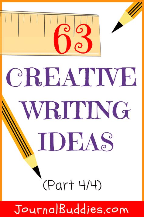 Looking for inspiration? To write creatively requires plenty of imagination, dedication, and practice. When a writer wants to develop their skill in this writing genre, it will take some time to practice and refine their writing abilities. With this list of fun, playful, and creative writing prompts to spark the imagination and get the creative juices flowing, writers of all ages will be able to refine and deepen their creative writing skill and ability in no time. Creative Writing Journal, Writing Skill, Creative Writing Lesson, Teaching Creative Writing, Writing Genres, Creative Writing Classes, Creative Writing Ideas, Creative Baking, Writing Prompts For Kids