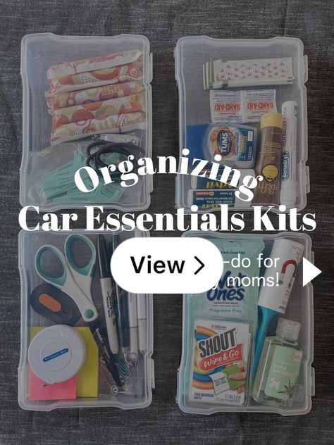 Car Living Organization, Sports Mom Car Organization, Dollar Tree Car Organization, Car Bag Essentials, Car Kit Essentials, Car Essentials For Women, Trip Organization, Blue Bronco, Car Organization Ideas