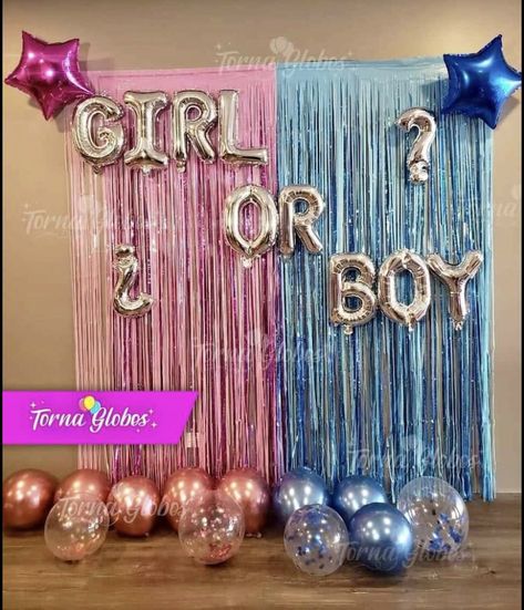 Gender Reveal Ideas For Party Decoration Indoor, Baby Shower Decoration Ideas At Home, Boy Or Girl Decoracion, Gender Reveal Backdrop Ideas Backgrounds, Gender Reveal Ideas For Party Decoration Decor, Diy Gender Reveal Ideas Decorations, Gender Reveal Backdrop Ideas, Gender Reveal Ideas For Party Decoration, Baby Shower Ideas Decoracion