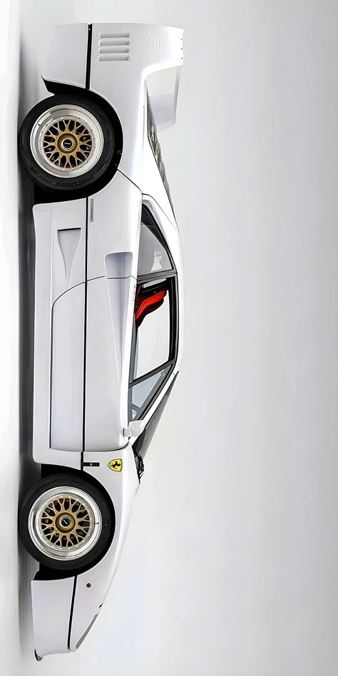 F40 Wallpaper Desktop, Car Laptop Wallpaper, Ferrari Wallpaper Desktop, Ferrari F40 White, F40 White, Car Desktop Wallpaper, Dream Cars Lamborghini, White Ferrari, New Ferrari