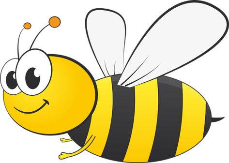 Baby Bumble Bee Song, Komik Strip, Honey Bee Drawing, Animated Bee, Baby Bumble Bee, Bee Images, Bee Drawing, Bee Pictures, Bee Clipart